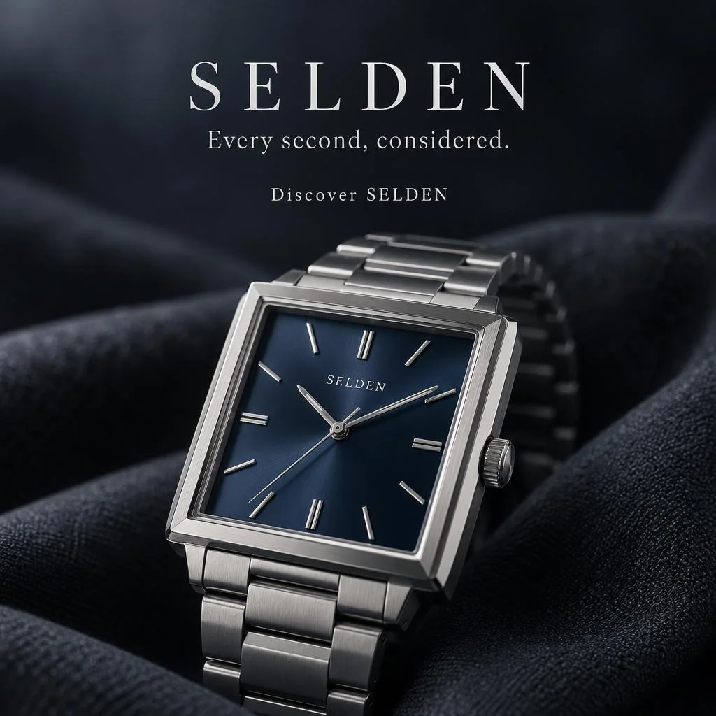 Illustrative product close-up for fictional SELDEN