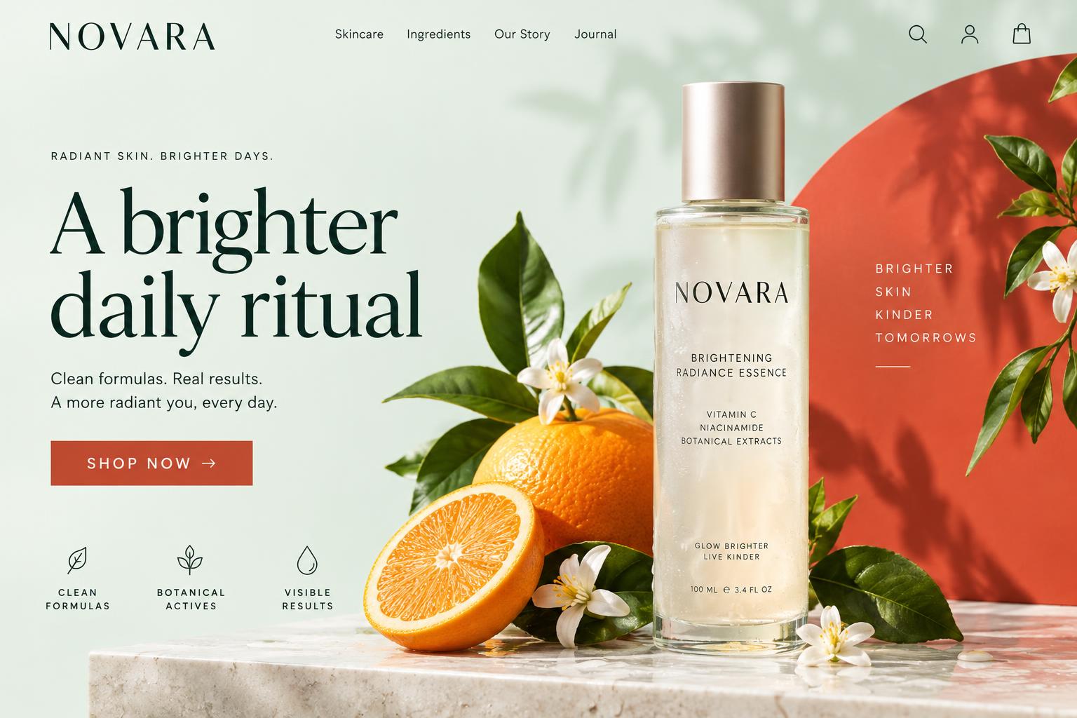 Illustrative Novara creative draft